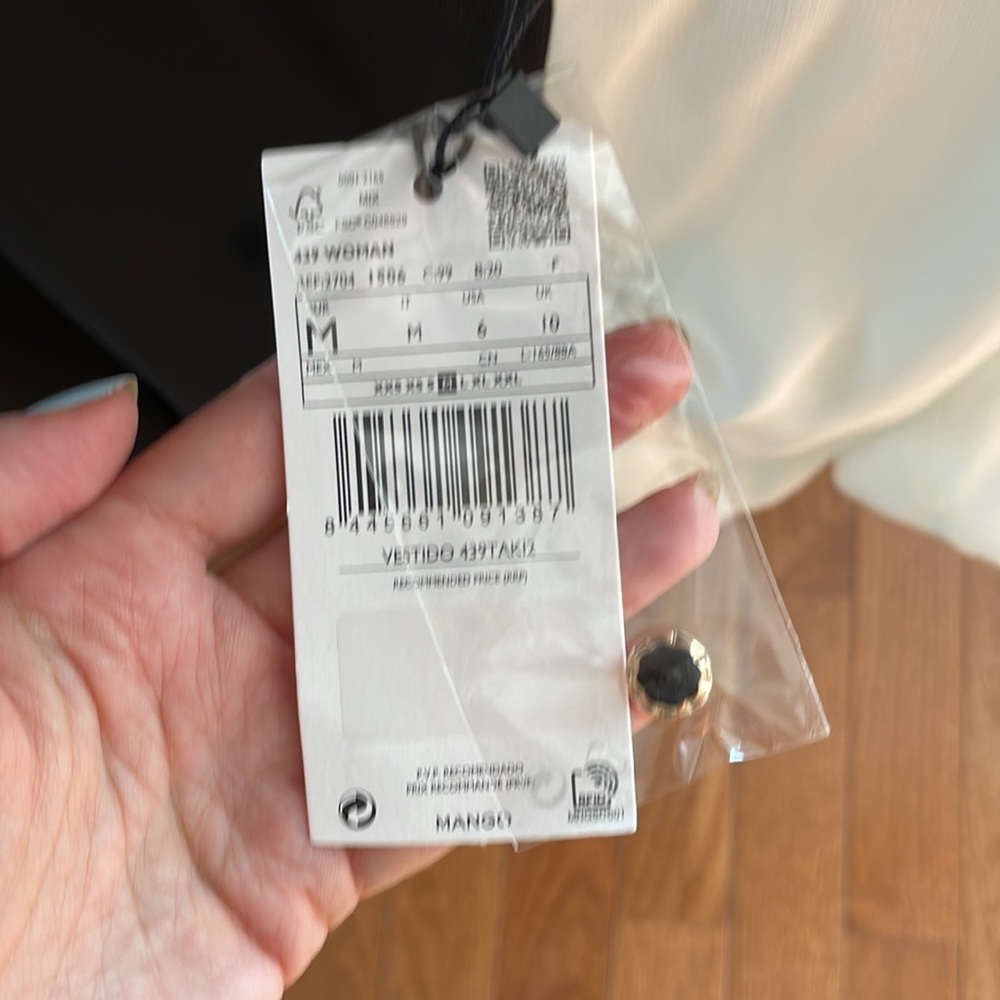 Mango Colorblock Dress NWT - Picture 7 of 8